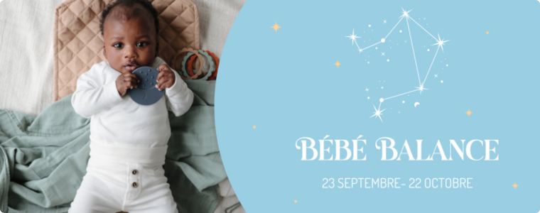 bébé Balance sensible évoluant dans un environnement harmonieux et apaisant