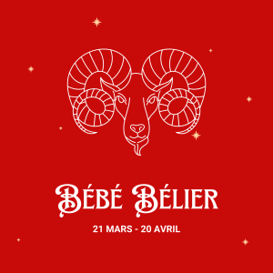 Signe astrologique bébé bélier