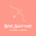Signe astrologique Bébé sagittaire