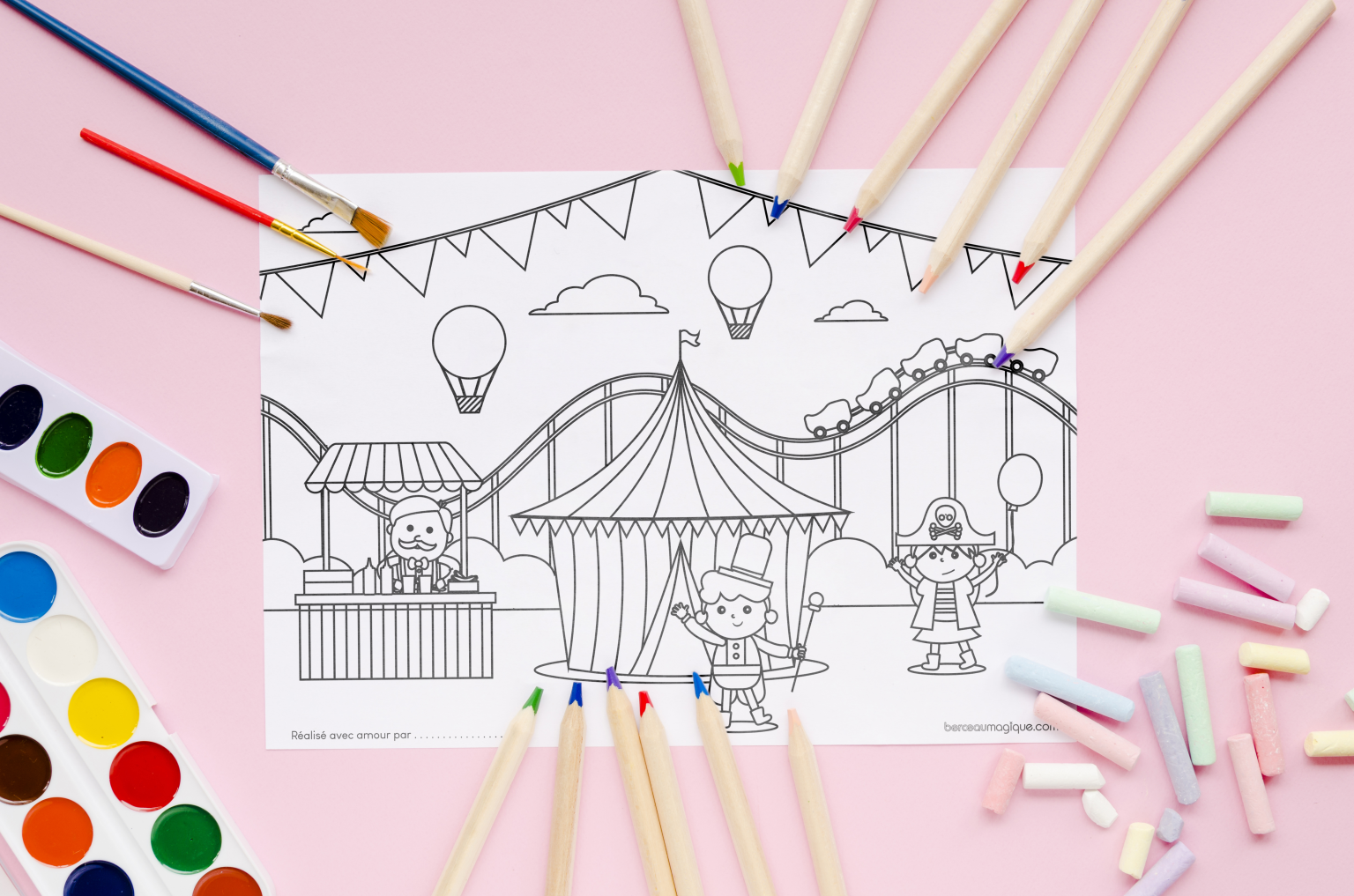 Coloriages Parc F te Foraine By Berceau Magique coloriages-parc-f-te-foraine-by-berceau-magique