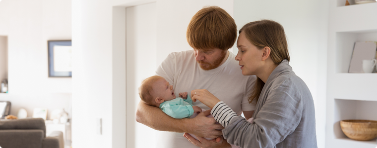 bébé pleure le soir