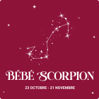 bébé scorpion sensible et affectueux