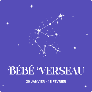caractère du bébé Verseau curieux et indépendant