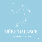 bébé Balance sensible évoluant dans un environnement harmonieux et apaisant