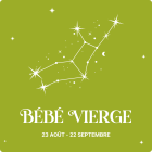 bébé vierge calme et observateur