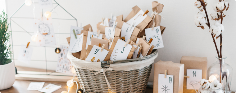 calendrier de l'avent diy
