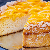 gâteau à l'orange enfant