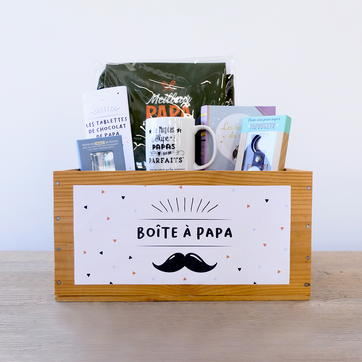 Boîte futur Papa Super Dad personnalisée - Kit à imprimer - Cadeau  grossesse ou naissance Papa - Sac à papa - Super Dad