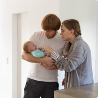 bébé pleure le soir